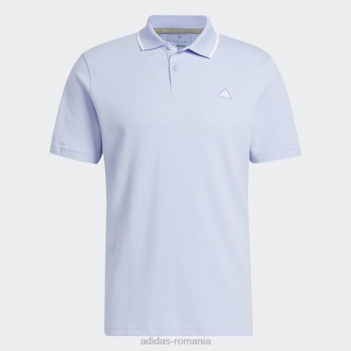 Adidas tricou polo de golf din piqué albastru albastru bărbați zori albastre 2JBN6401