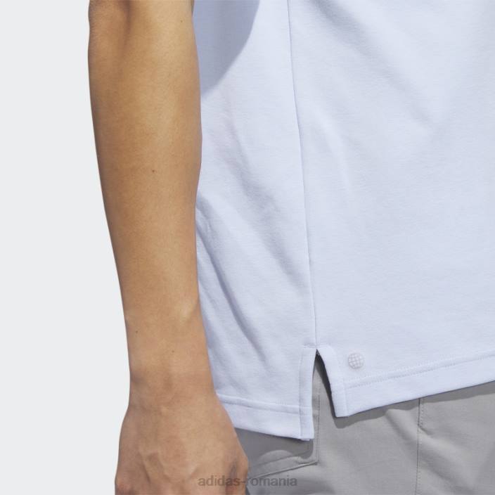 Adidas tricou polo de golf din piqué albastru albastru bărbați zori albastre 2JBN6401