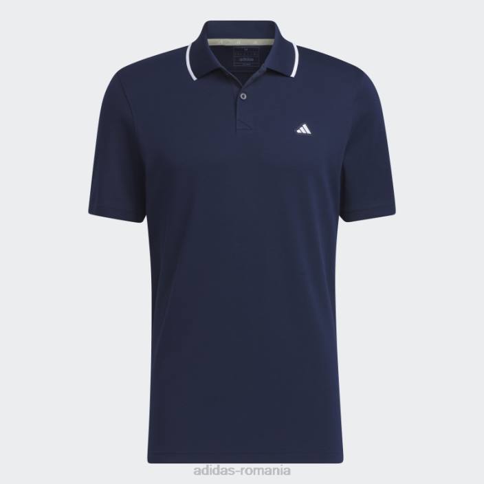 Adidas tricou polo de golf în piqué bleumarin, adidas bărbați marina 2JBN5895