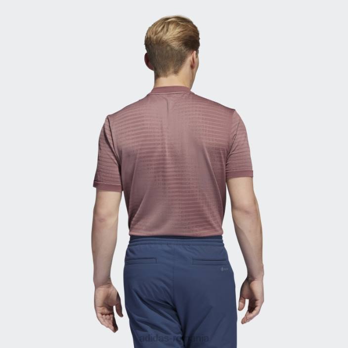 Adidas tricou polo, fără sudură, burgundy, adidas bărbați visiniu/violet 2JBN1449