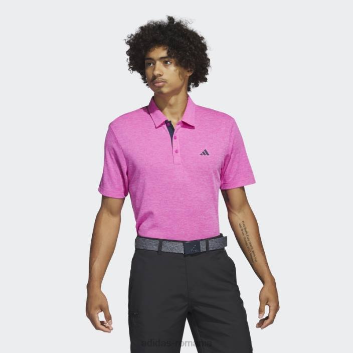 Adidas tricou polo fucsia mel drive heather adidas bărbați fucsia mel 2JBN1101
