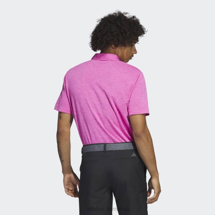 Adidas tricou polo fucsia mel drive heather adidas bărbați fucsia mel 2JBN1101
