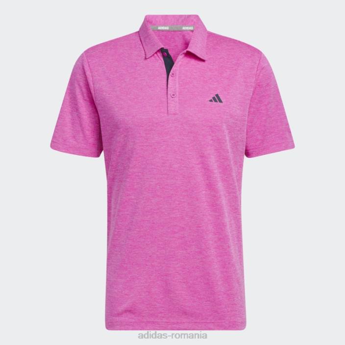 Adidas tricou polo fucsia mel drive heather adidas bărbați fucsia mel 2JBN1101