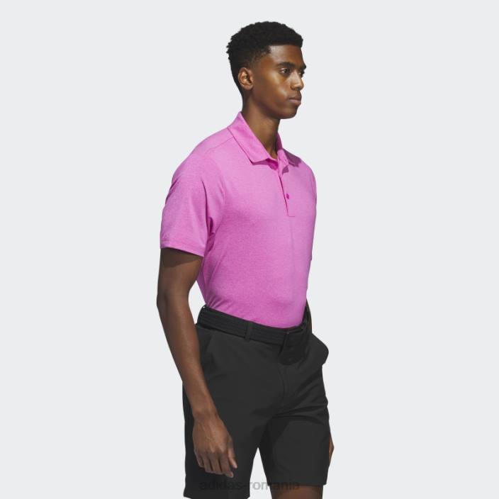 Adidas tricou polo fucsia mel ultimate365 heather bărbați fucsia mel 2JBN5687