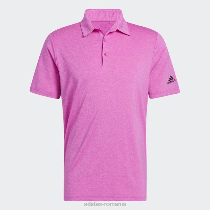 Adidas tricou polo fucsia mel ultimate365 heather bărbați fucsia mel 2JBN5687