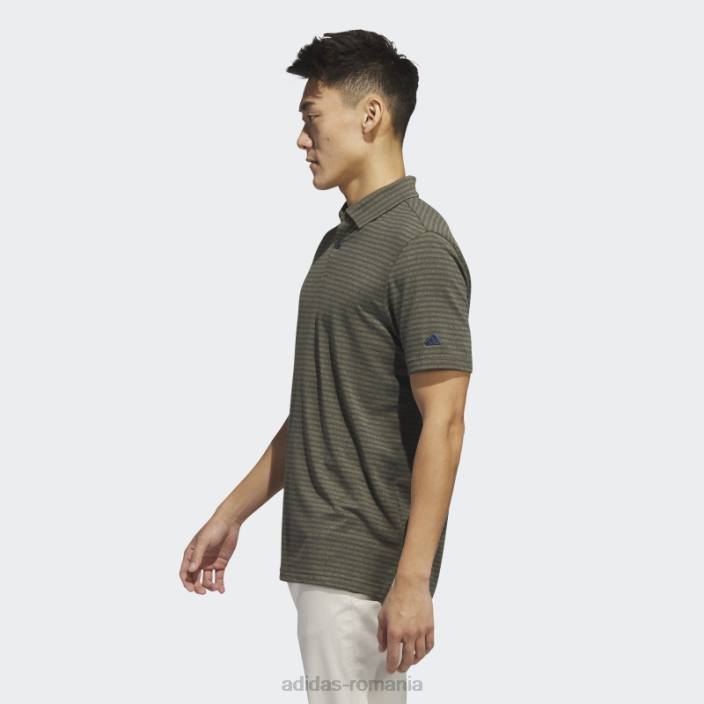 Adidas tricou polo golf în dungi bleumarin adidas bărbați marina 2JBN5898