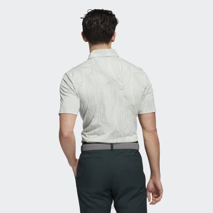 Adidas tricou polo verde mel course map bărbați verde mel/verde/canepa 2JBN14909