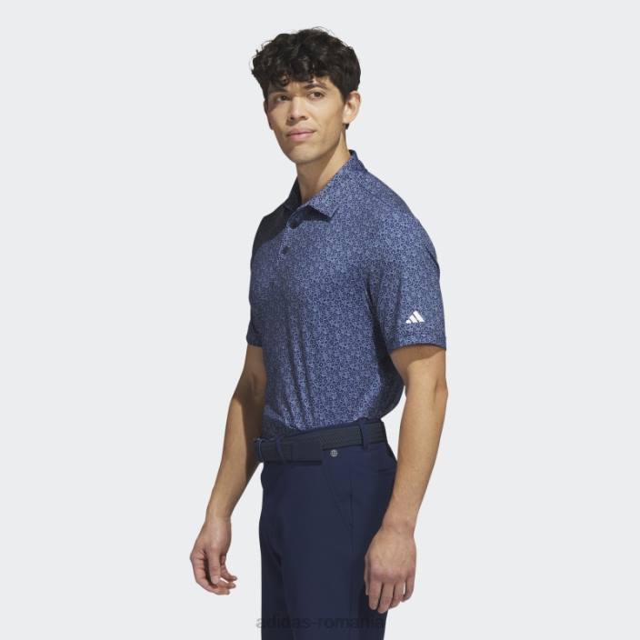 Adidas ultimate365 tricou polo de golf cu imprimeu integral bleumarin adidas bărbați marina 2JBN6072