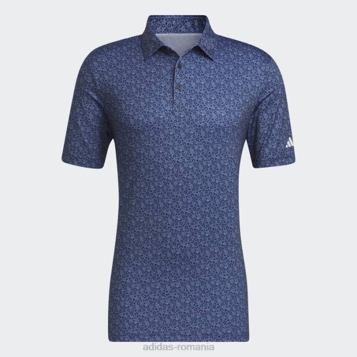 Adidas ultimate365 tricou polo de golf cu imprimeu integral bleumarin adidas bărbați marina 2JBN6072