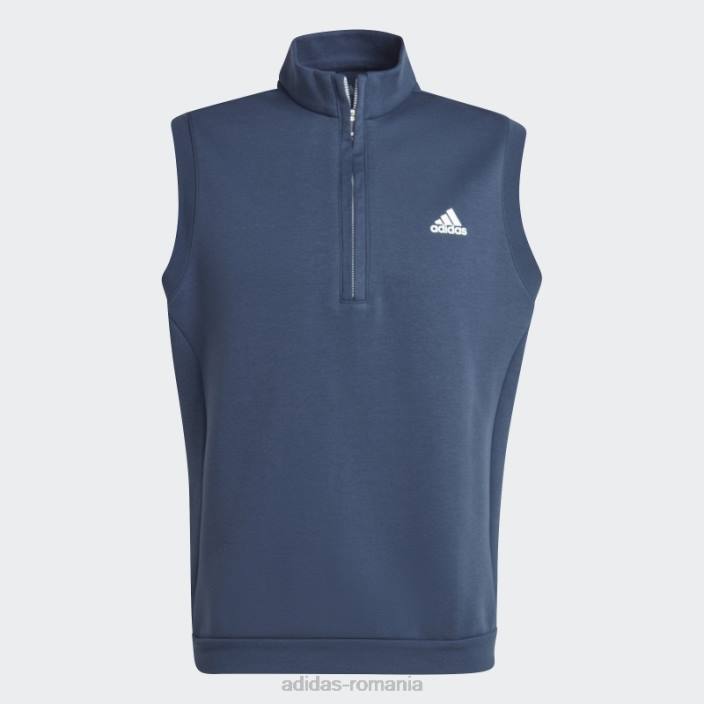 Adidas vestă adidas autentică cu fermoar 1/4 bleumarin bărbați marina 2JBN14637