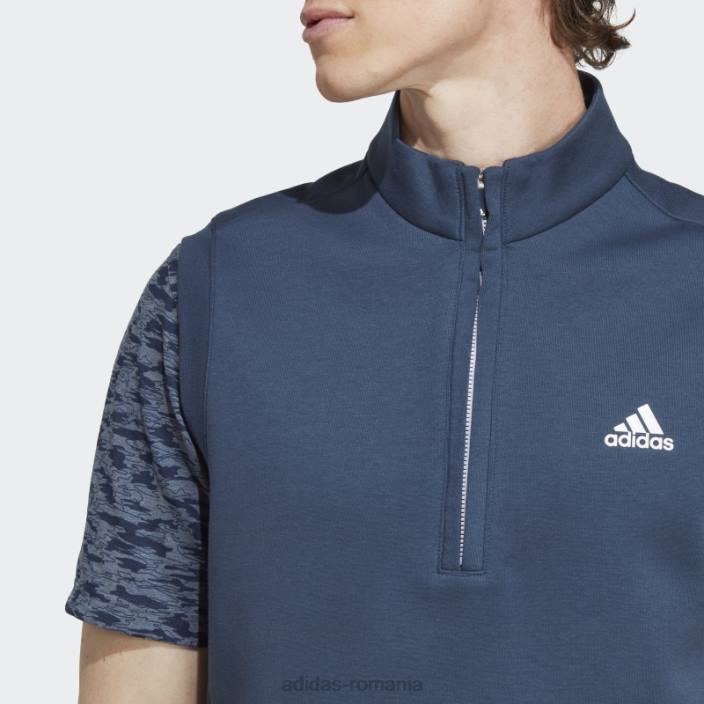 Adidas vestă adidas autentică cu fermoar 1/4 bleumarin bărbați marina 2JBN14637