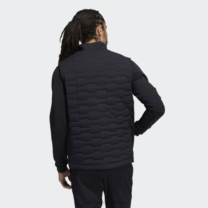 Adidas vestă căptușită cu fermoar complet negru adidas bărbați negru 2JBN13518