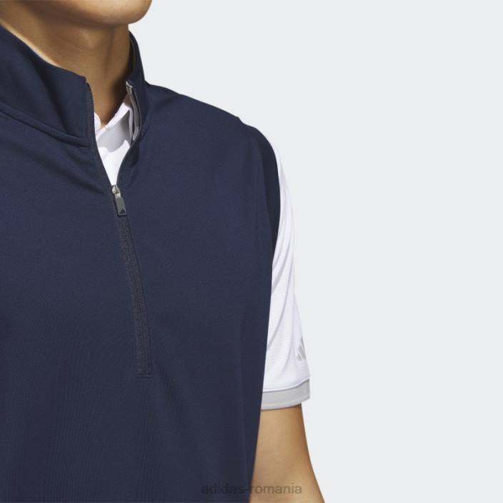 Adidas vesta pulover cu fermoar 1/4, bleumarin, adidas bărbați marina 2JBN7491