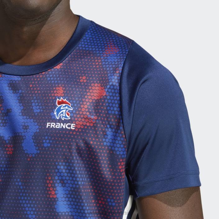 Adidas tricou handbal franța bleumarin bărbați bleumarin/alb 2JBN14348