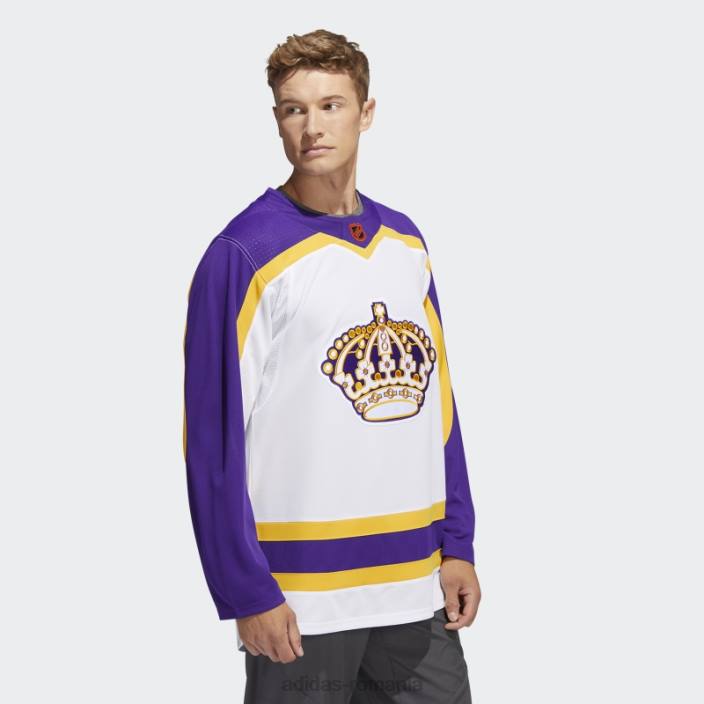 Adidas Kings authentic revers retro wordmark tricou alb adidas bărbați alb 2JBN6726