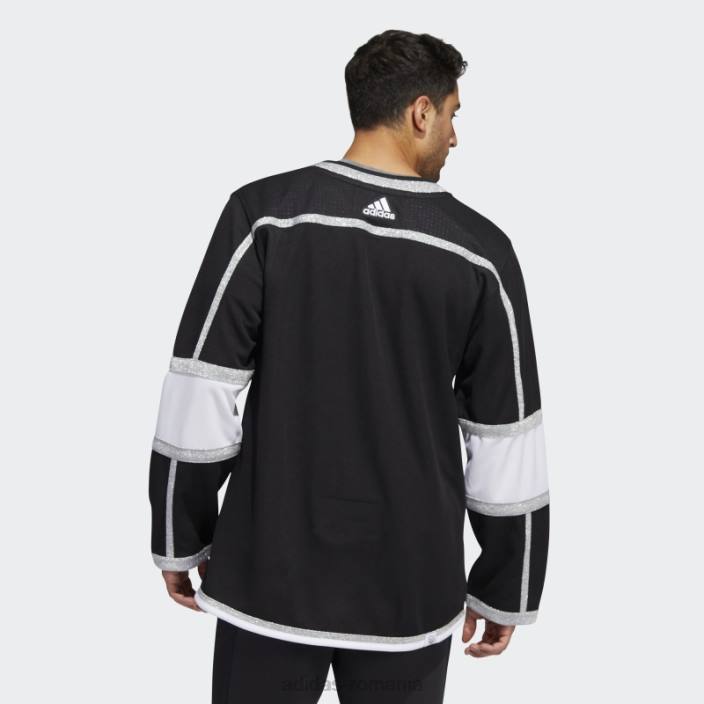 Adidas Kings home tricou autentic negru bărbați negru 2JBN5474