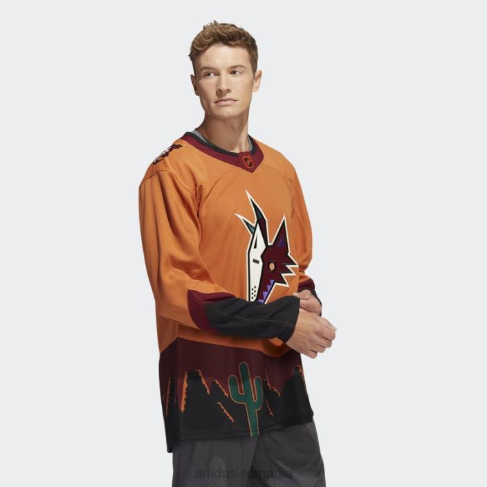 Adidas Sienna Coyotes tricou autentic reversat cu semnătură retro adidas bărbați siena 2JBN6765