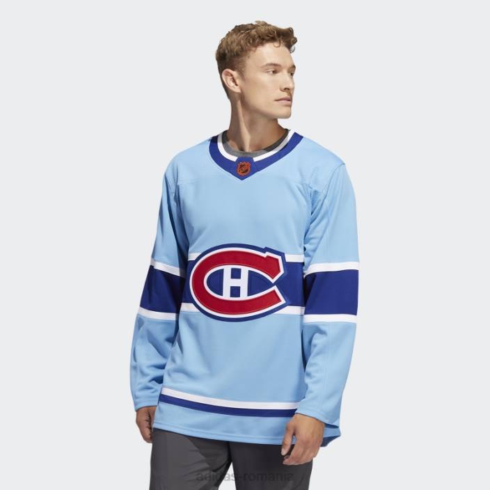 Adidas Tricou canadiens authentic revers retro wordmark albastru deschis 10 bărbați albastru cer 10 2JBN6824