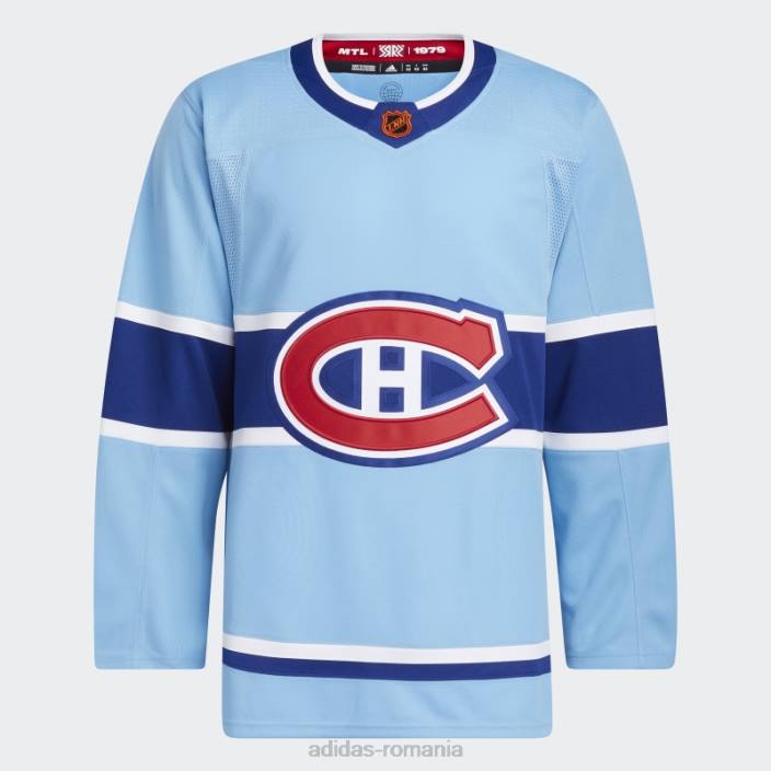 Adidas Tricou canadiens authentic revers retro wordmark albastru deschis 10 bărbați albastru cer 10 2JBN6824
