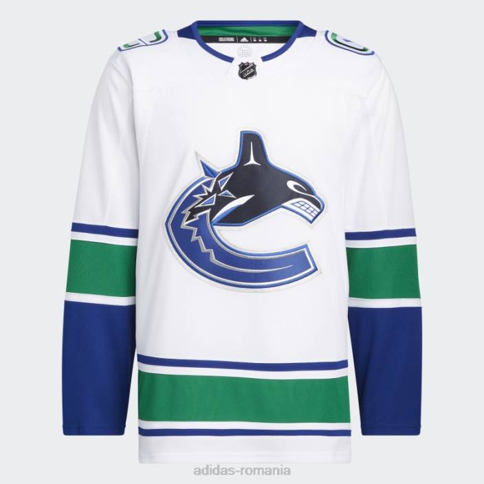 Adidas alb canucks away tricou autentic pro adidas bărbați alb 2JBN6105