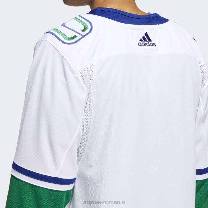 Adidas alb canucks away tricou autentic pro adidas bărbați alb 2JBN6105