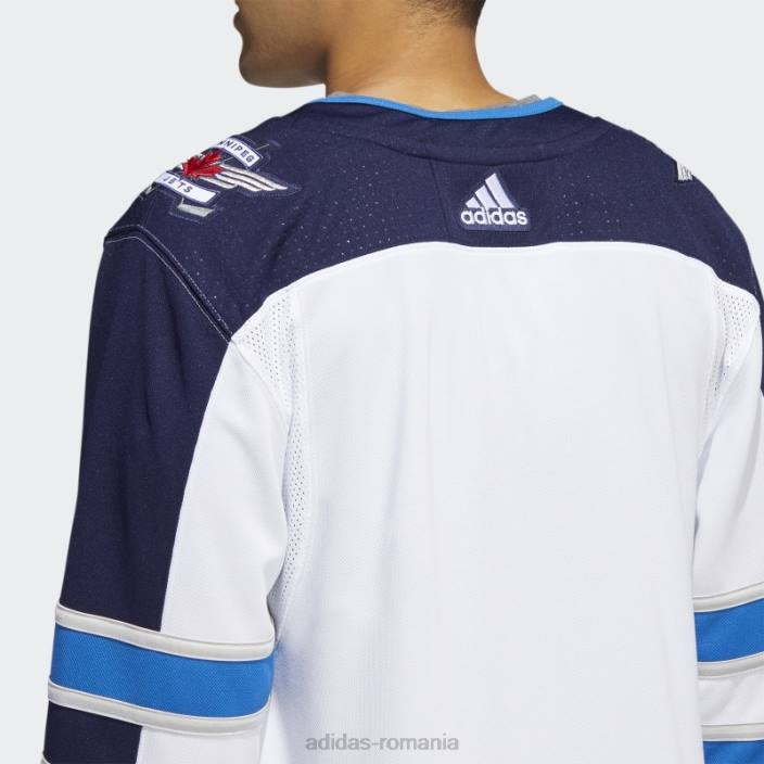 Adidas alb jetează departe tricou autentic profesional bărbați alb 2JBN5974