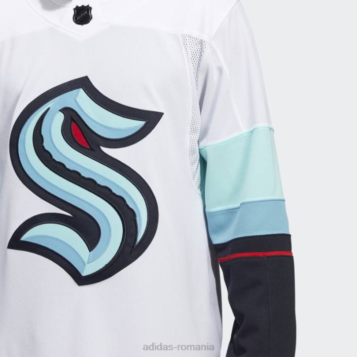Adidas alb kraken away tricou autentic adidas bărbați alb 2JBN7509