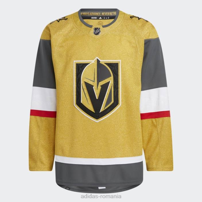 Adidas auriu metalic golden knights home tricou autentic adidas bărbați aur metalic 2JBN5697