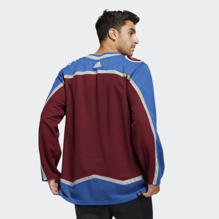Adidas avalanșă acasă tricou autentic burgundy adidas bărbați Burgundia 2JBN6366