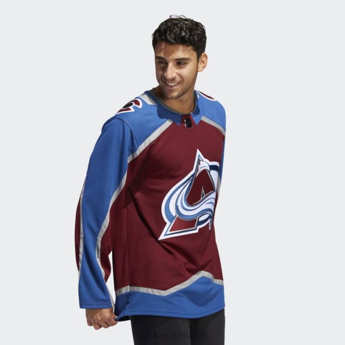 Adidas avalanșă acasă tricou autentic burgundy adidas bărbați Burgundia 2JBN6366