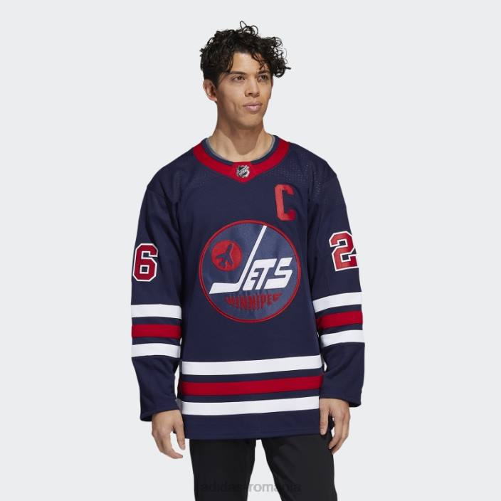 Adidas bleumarin 09 ccm-sld jets wheeler treilea tricou autentic adidas bărbați bleumarin 09 ccm-sld/nhl-wje-5j2 2JBN6471