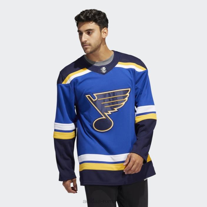 Adidas blues acasă tricou autentic st louis royal bărbați St Louis Royal 2JBN6416