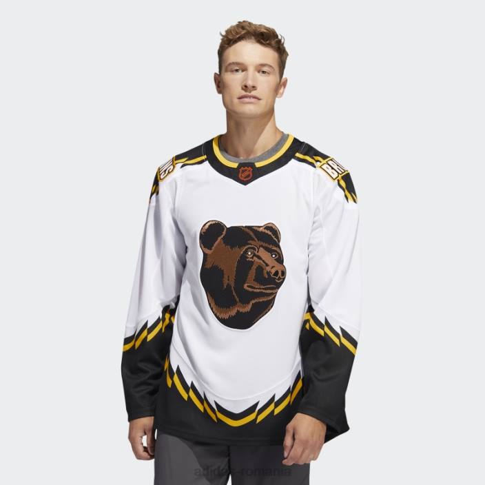 Adidas bruins tricou autentic revers retro wordmark alb adidas bărbați alb 2JBN6816