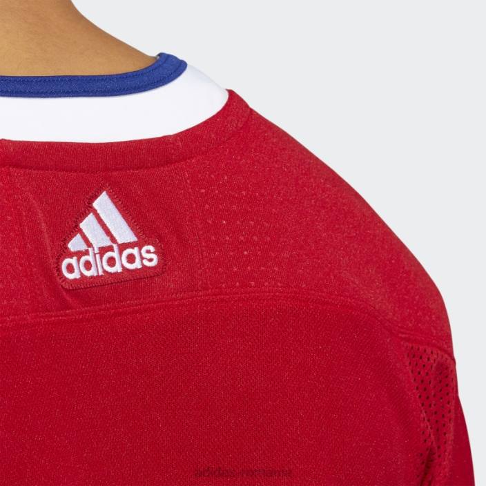 Adidas canadiens roșu canadiens acasă tricou autentic adidas bărbați canadiens red 2JBN5613