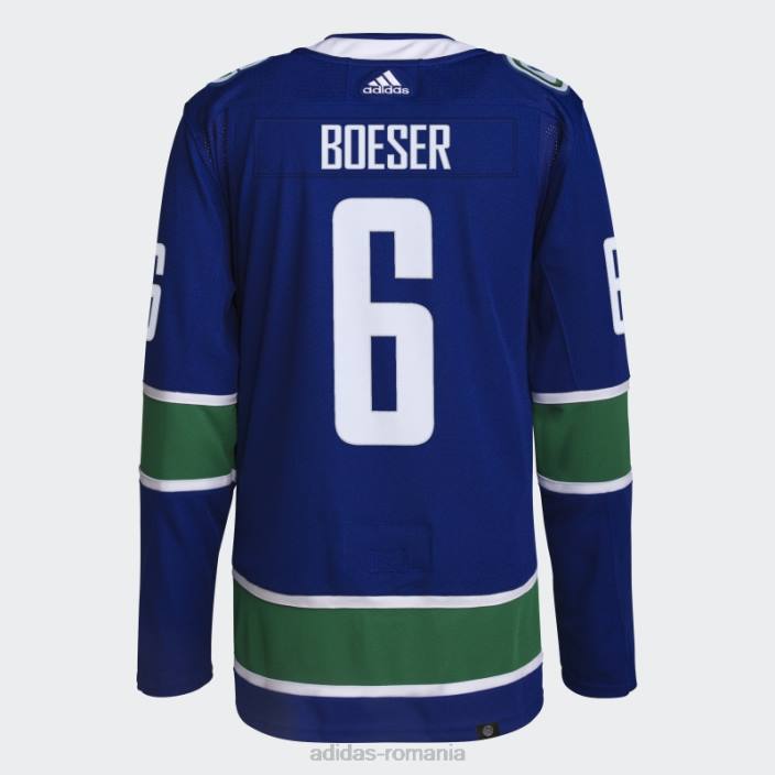 Adidas canucks boeser home tricou autentic regal bărbați regal/nhl-vca-5cn-1 2JBN5533