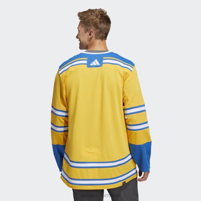 Adidas floarea-soarelui-sld blues tricou revers autentic cu semnătură retro bărbați floarea soarelui-sld 2JBN6778