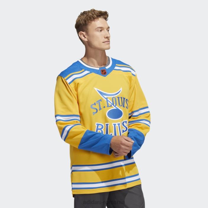 Adidas floarea-soarelui-sld blues tricou revers autentic cu semnătură retro bărbați floarea soarelui-sld 2JBN6778