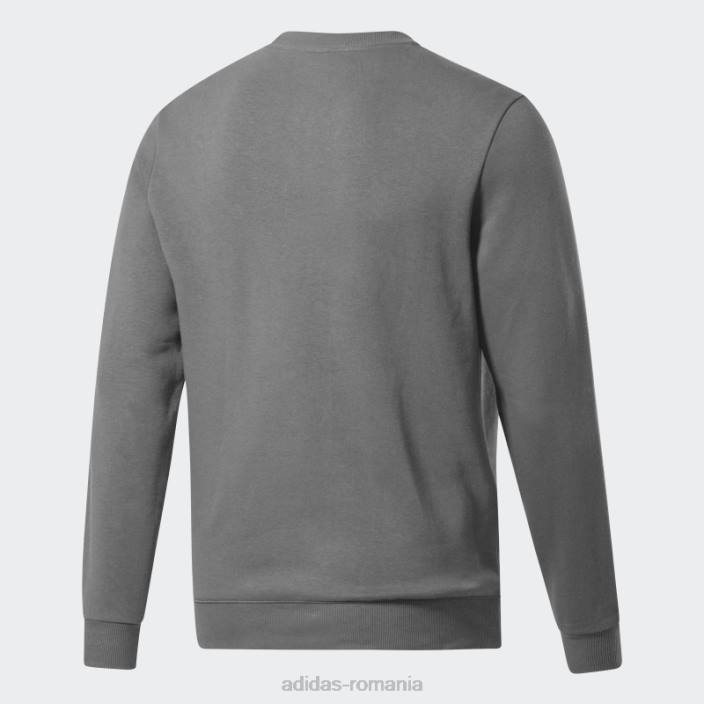 Adidas hanorac pentru echipaj senators fleece gri adidas bărbați gri/alb/multi 2JBN5982