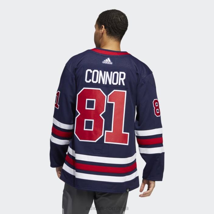 Adidas jets connor treilea tricou autentic bleumarin 09 ccm-sld bărbați bleumarin 09 ccm-sld/nhl-wje-5j2-2 2JBN6199