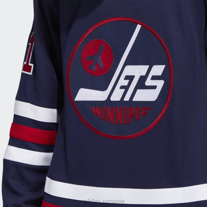 Adidas jets connor treilea tricou autentic bleumarin 09 ccm-sld bărbați bleumarin 09 ccm-sld/nhl-wje-5j2-2 2JBN6199