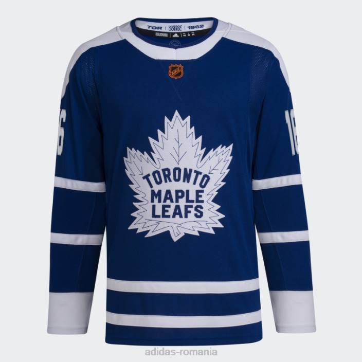Adidas leafs marner authentic revers retro wordmark tricou royal 08 ccm-sld bărbați regal 08 ccm-sld/nhl-tml-5m6 2JBN6704