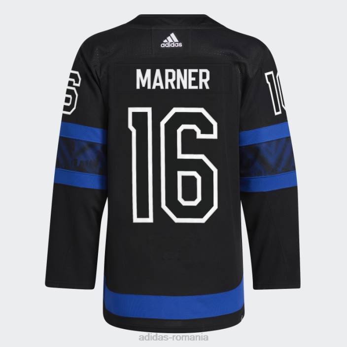 Adidas negru Maple Leafs Marner Third tricou autentic pro adidas bărbați negru/nhl-tml-5an/floarea soarelui 2JBN7557