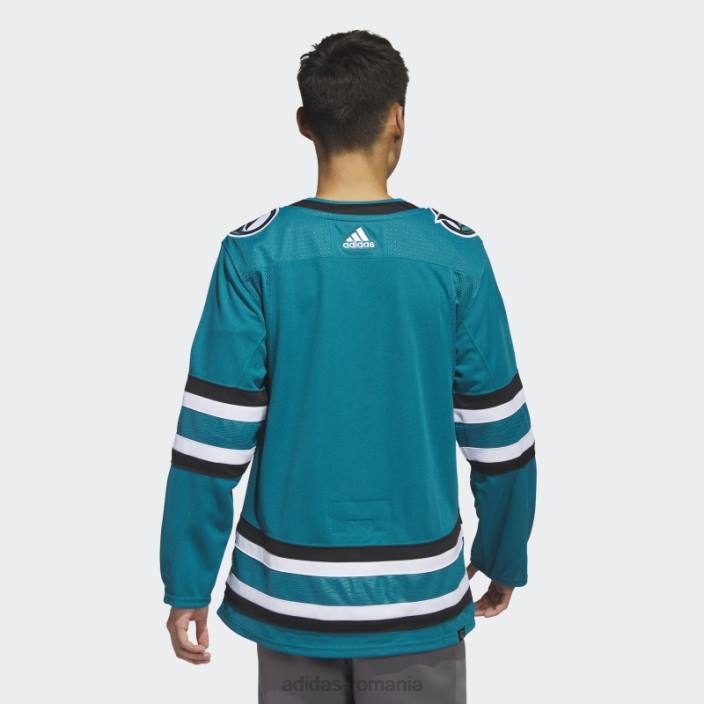 Adidas rechini acasă tricou autentic albastru turcoaz bărbați albastru turcoaz 2JBN6182