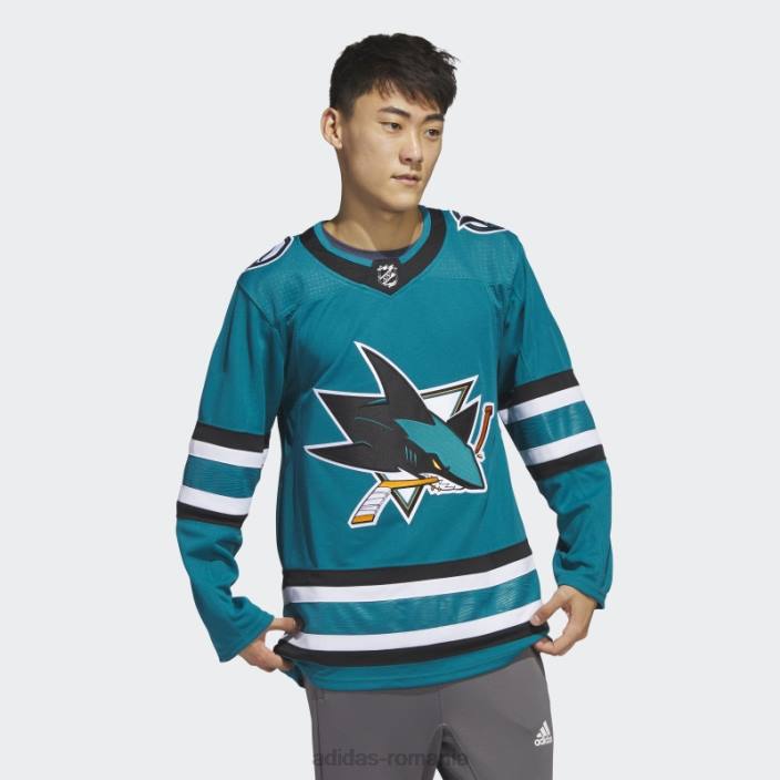 Adidas rechini acasă tricou autentic albastru turcoaz bărbați albastru turcoaz 2JBN6182