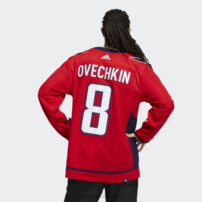 Adidas red capitals ovechkin home tricou autentic adidas bărbați roșu 2JBN6189