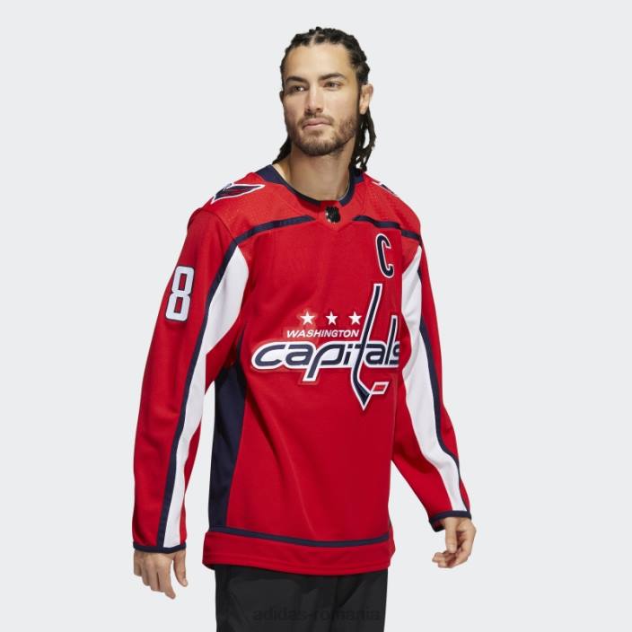 Adidas red capitals ovechkin home tricou autentic adidas bărbați roșu 2JBN6189