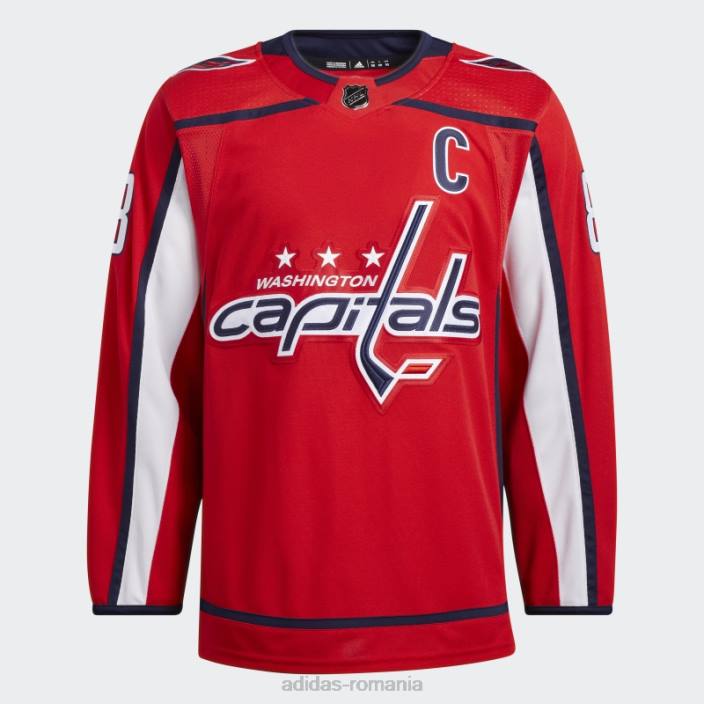 Adidas red capitals ovechkin home tricou autentic adidas bărbați roșu 2JBN6189