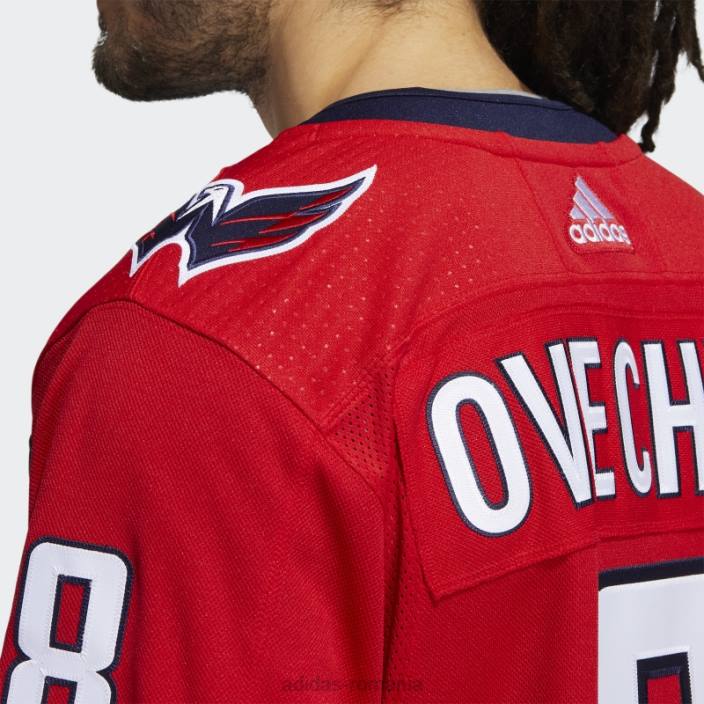 Adidas red capitals ovechkin home tricou autentic adidas bărbați roșu 2JBN6189