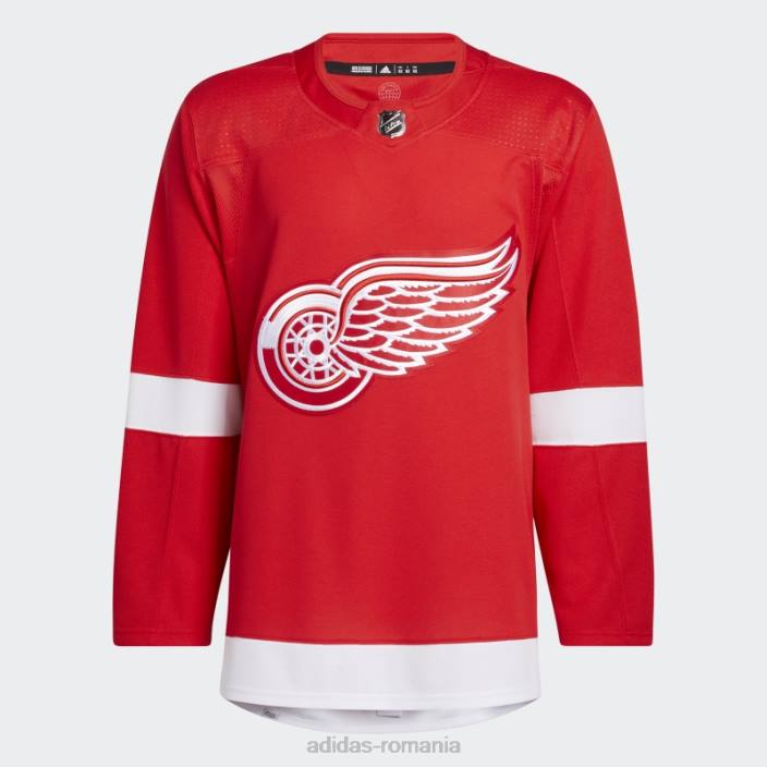Adidas red red wings home tricou autentic adidas bărbați roșu 2JBN6171