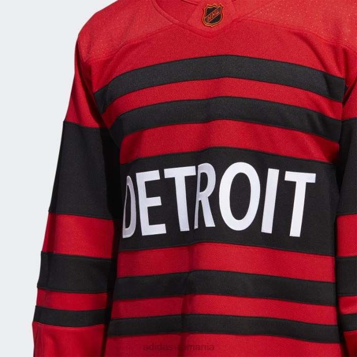 Adidas roșu, roșu, aripi roșii, tricou cu semn de cuvânt retro revers autentic bărbați roșu 2JBN6617